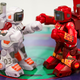 Illustration for article titled Wireless emRock Em Sock Em Robots/em Are emReal Steel/em in Miniature